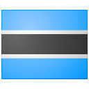 Flagge Botswana / Botsuana