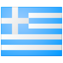 Flagge Santorin