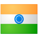 Flagge Indien